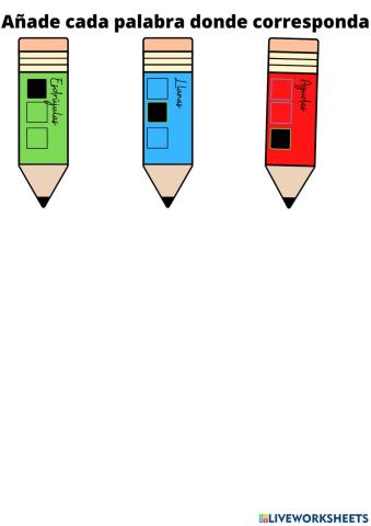 Esdrújulas, llanas y agudas