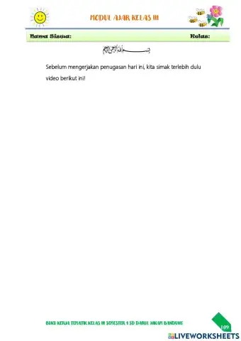 Rambu Lalu Lintas & Kalimat SPOK