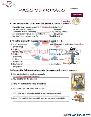 Int2- passive modals