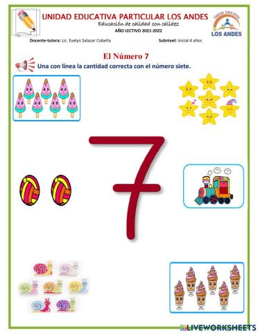 El número 7