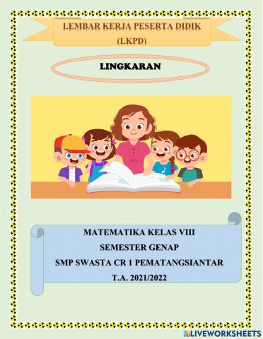 LKPD materi Lingkaran Kelas 8-Miranda Hutagaol