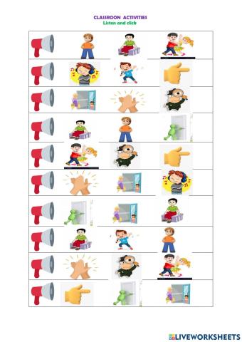 Classroom activities