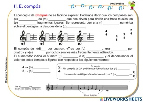 11 Los Compases (Mi primera Teoría DIVISI)