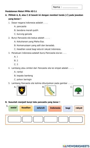 Pendalaman materi ppkn 3.1 dan 3.2