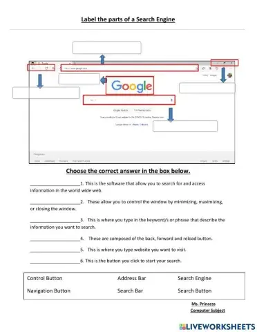 Web Browser and Search Engine