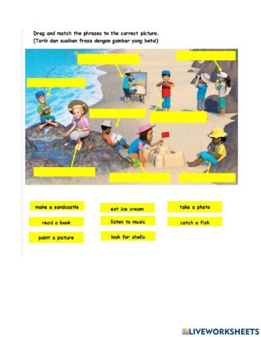 Year 2 Unit 9 at the beach