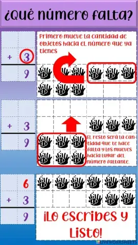 Sumas con número faltante