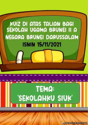 Aktiviti Akhir Tahun ( Sekolahku Siuk)