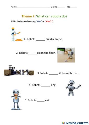 What can robots do?