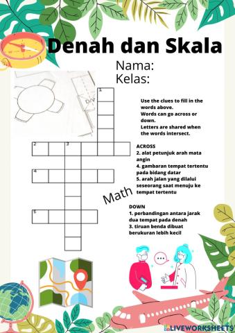 LKPD Denah dan Skala Kelas 5