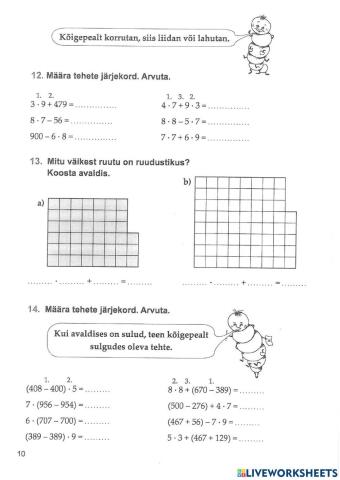 Korrutamine-tehete järjekord