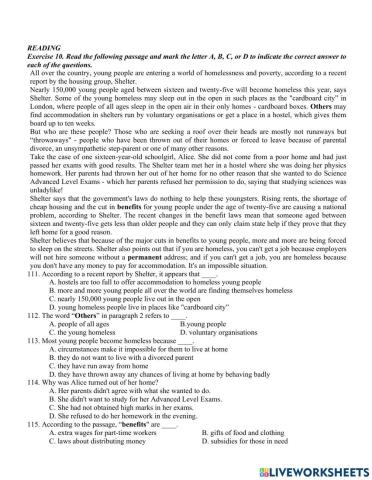 Reading grade 11 unit 4