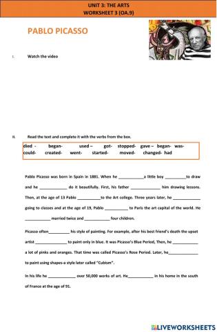 9th grade English Wsh 3