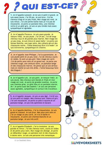 Qui est-ce?