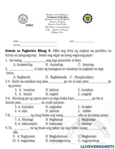 Q2 W1 Filipino Act.