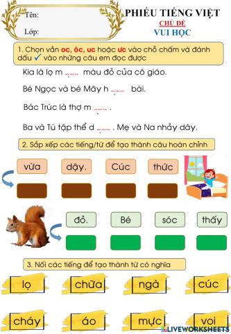 Tiếng việt - ôn tập cđ 9