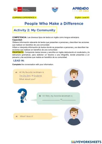 People who make a difference.