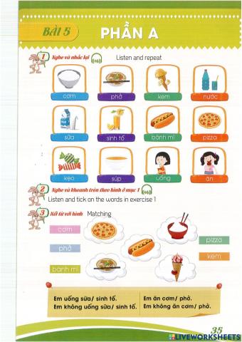 Đồ ăn - đồ uống