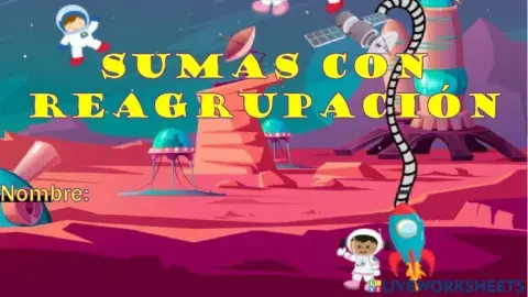 Sumas con reagrupación