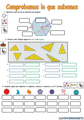 Polígonos. Comprobamos lo que sabemos