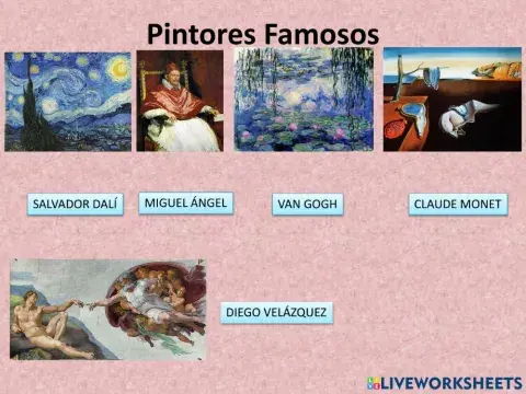 Pintores famosos