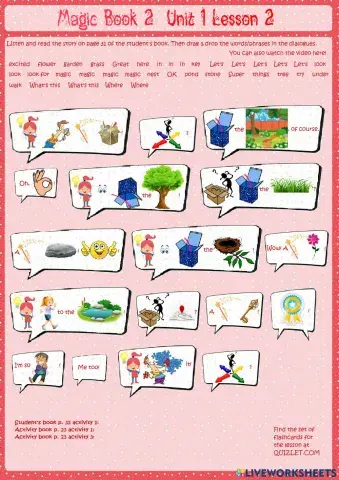 Magic Book 2  Unit 1 Lesson 2 (i)