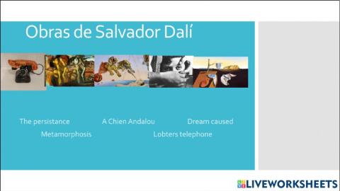 Obras de salvador dali