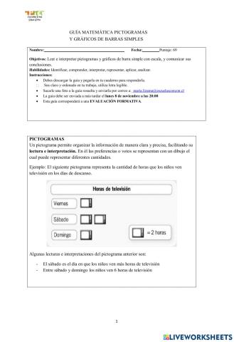 Interpretar gráficos