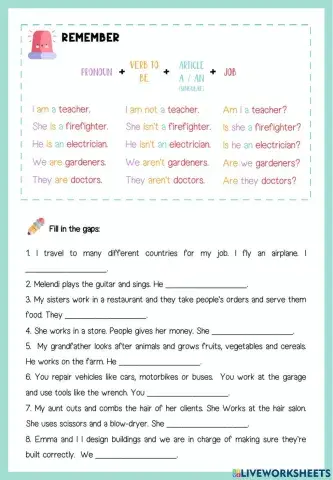 Jobs and professions