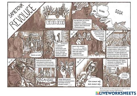 Sametová revoluce - Fred