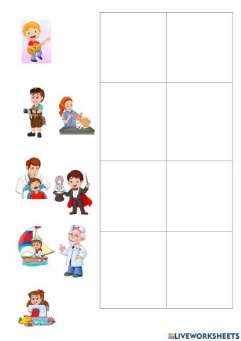 Mi a foglalkozása? (mesterségek)