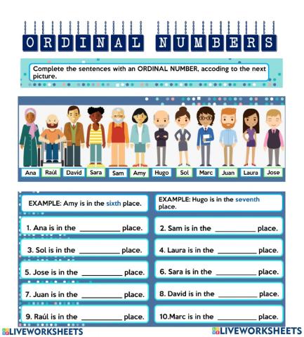 Ordinal Numbers