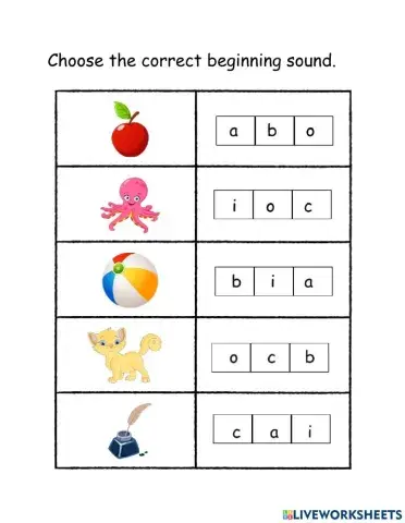 Beginning Sound