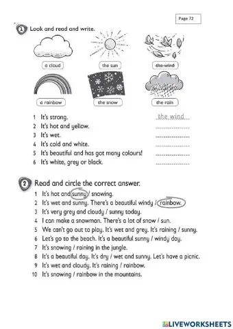 The weather - page 72