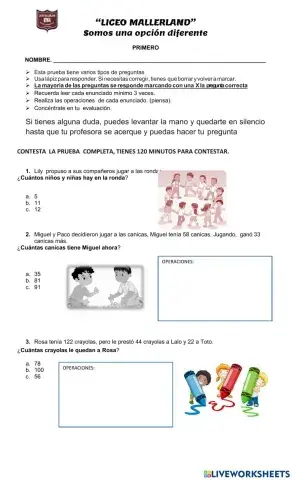 Matemáticas primero