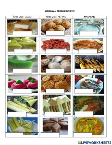 Makanan dan Nyanyian Tradisi Brunei