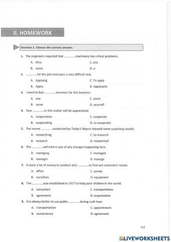 Unit 1: noun-pronoun
