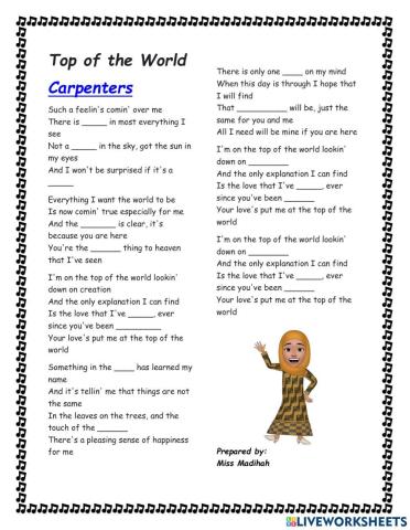 English Form 1 & 2: Theme Health & Environment