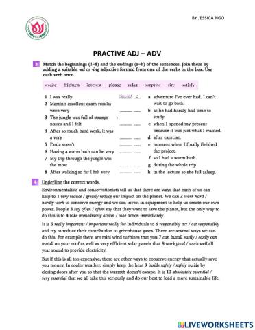 Pre-ielts adj-adv practice