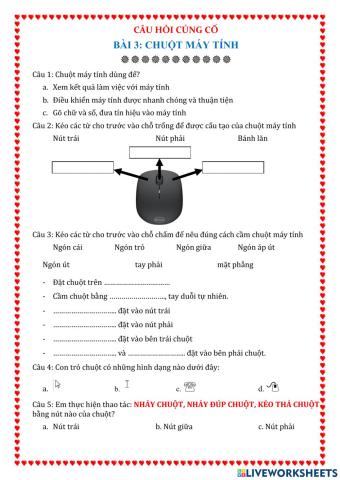 Bai 3 chuot may tinh