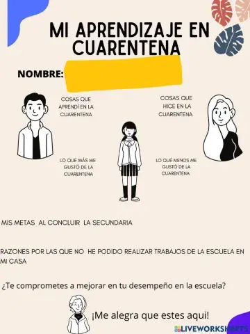 Aprendizaje en cuarentena