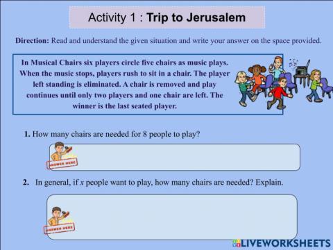 Trip to Jerusalem