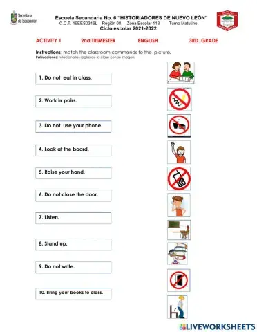 Imperative Sentences