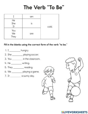 To be (Present tense)