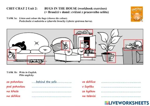 CHIT CHAT 2 Unit 2 - BUGS IN THE HOUSE workbook