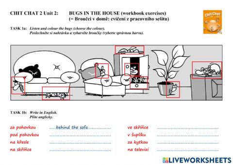 CHIT CHAT 2 Unit 2 - BUGS IN THE HOUSE workbook