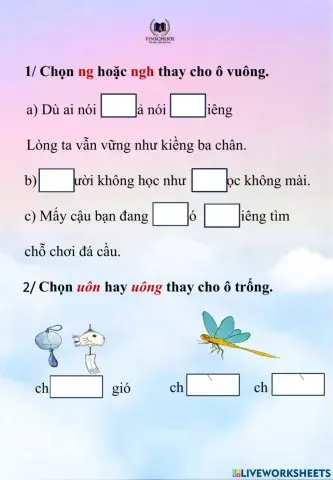 Chính tả tuần 12