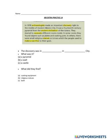 J08 Extra Practse 14