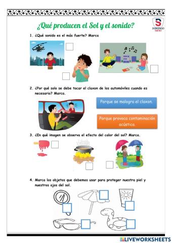 Sol y sonido