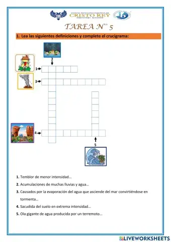 Fenómenos y desastres naturales